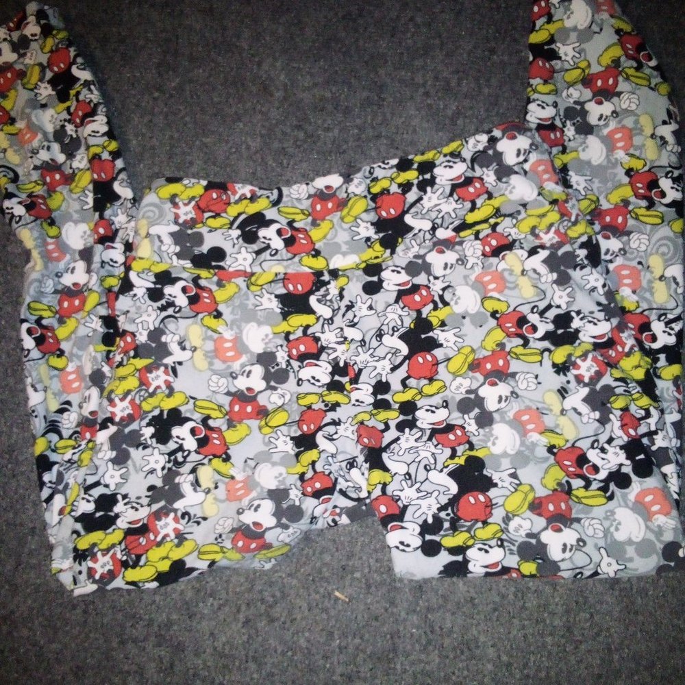 Lalaroe OS Disney Mickey mouse leggings